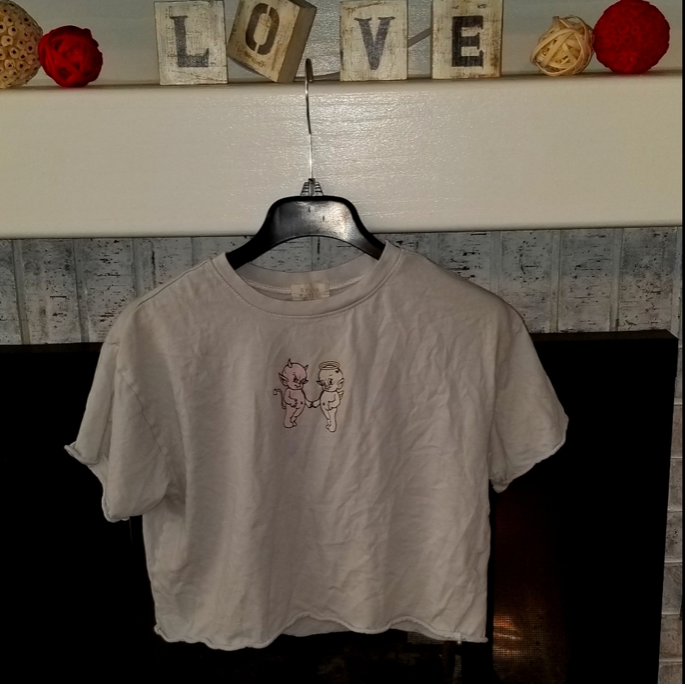 Devil/Angel Crop top